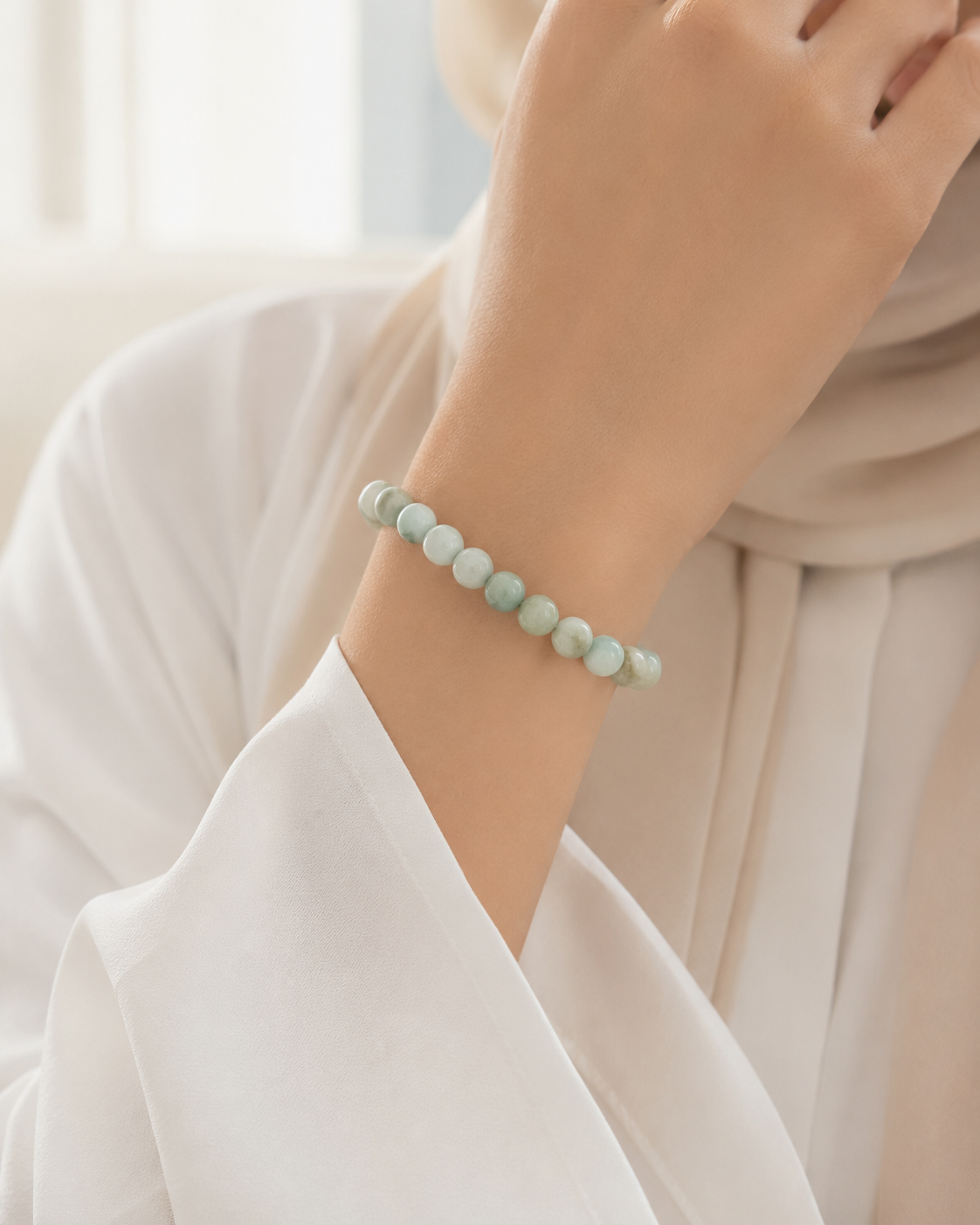 Natural Amazonite Bracelet 5mm