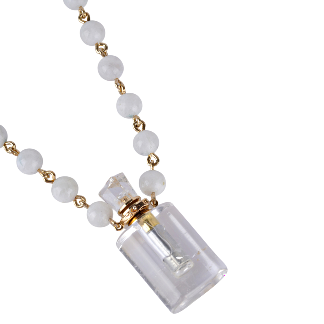 عقد تعليقة عطر كريستال