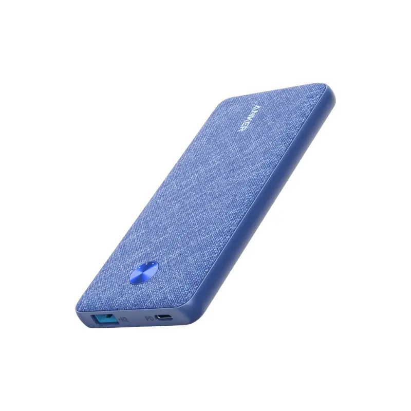 ​Anker PowerCore III 10000mAh fabric blue portable charger Lines