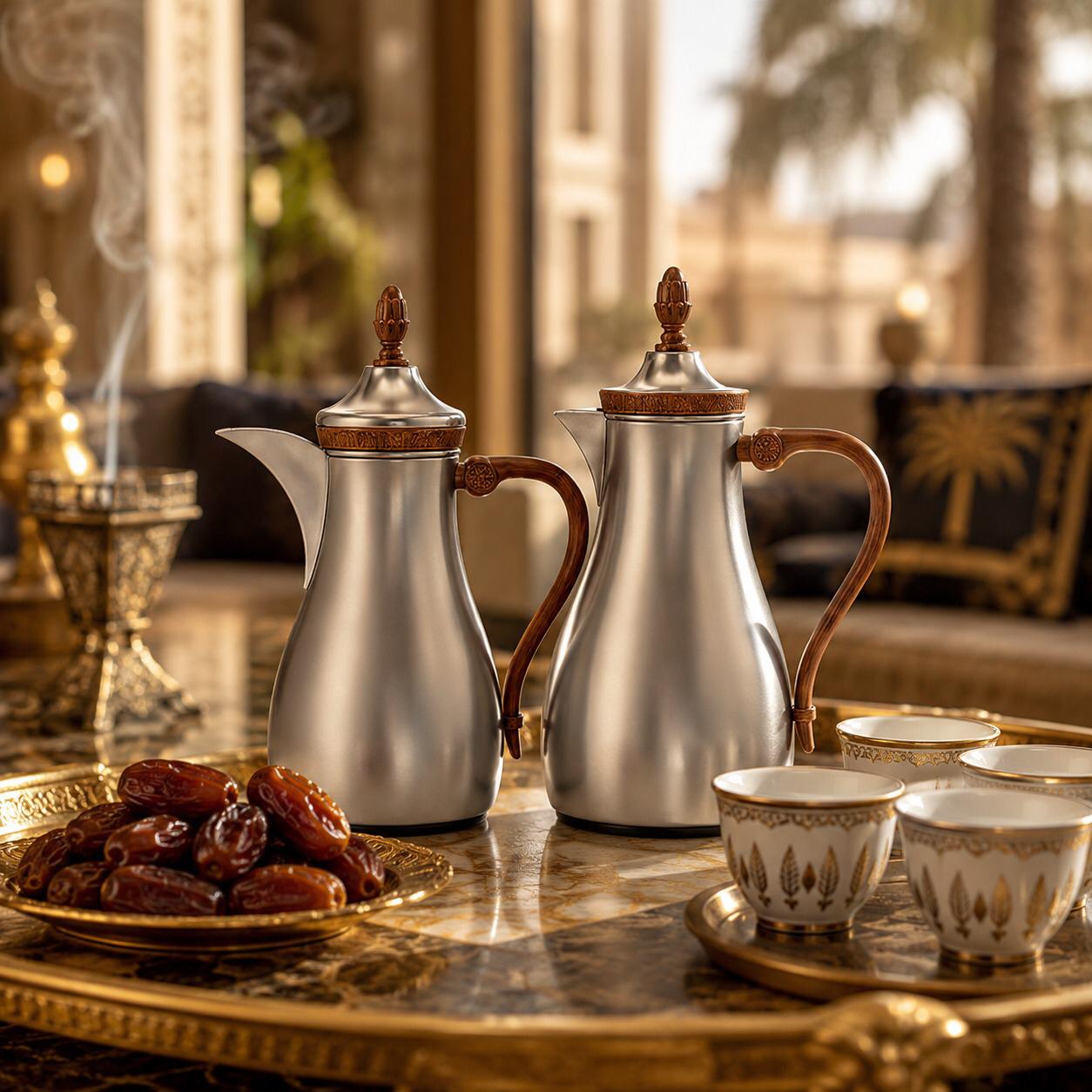 ترامس ضيافة فاخرة للعيد – 1 لتر | لافيرا هوم – – Luxury Eid Hospitalit