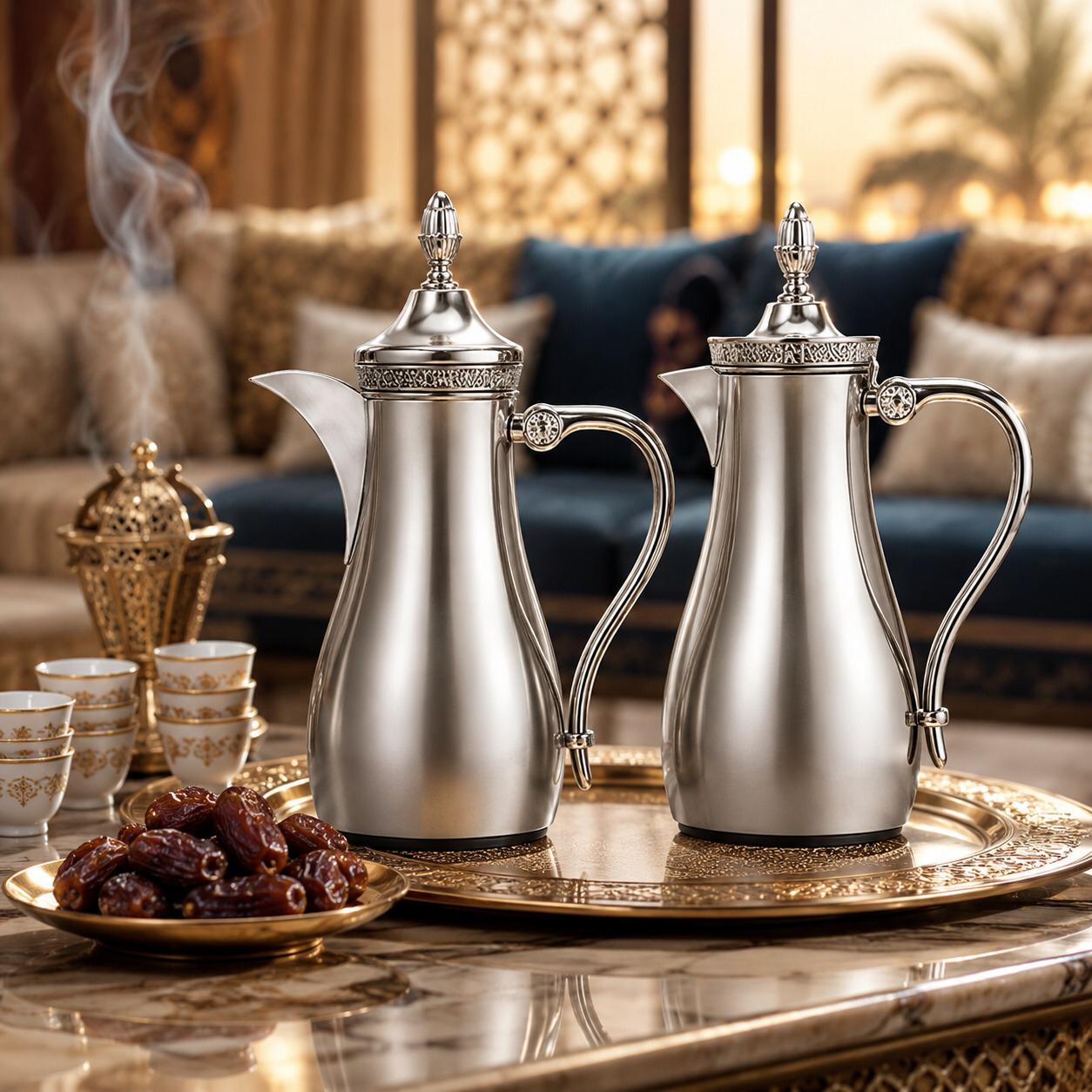 ترامس ضيافة فاخرة للعيد – 1 لتر | لافيرا هوم – – Luxury Eid Hospitalit
