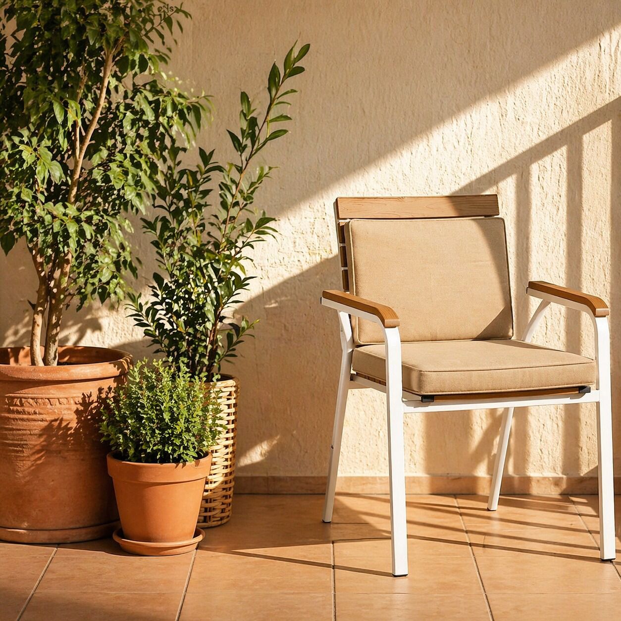 كرسي خارجي - رمادي فاتح – Outdoor Chair - Grey