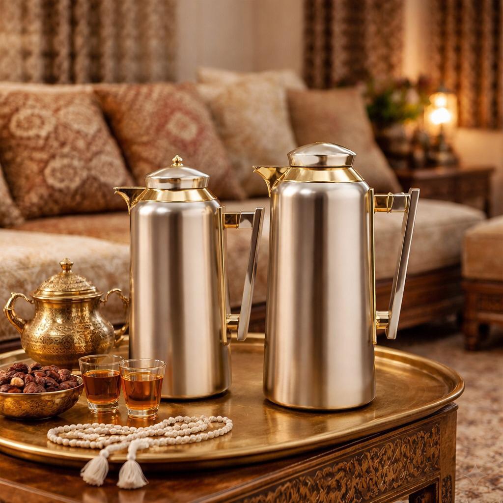 طقم ترامس العيد الفاخرة – – Luxury Eid Thermos Set