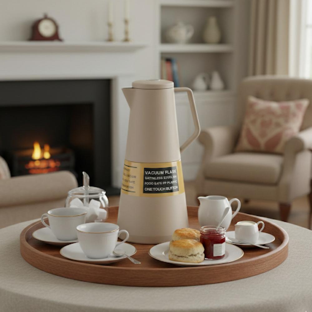 ترمس شاي وقهوة ستيل من الداخل والخارج - مميز وأنيق – Tea & Coffee Ther
