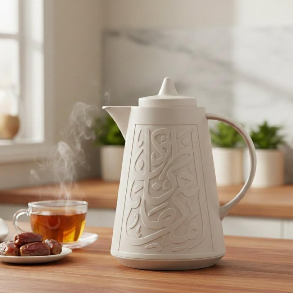 ترمس حافظ للحرارة كافيه 1 لتر – Tea & Coffee Thermos