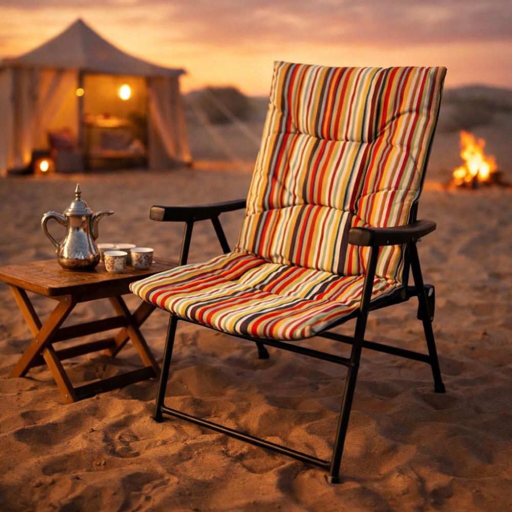 كرسي رحلات عملي يوفر راحة وثبات في الاستخدام الخارجي. – Outdoor Chair