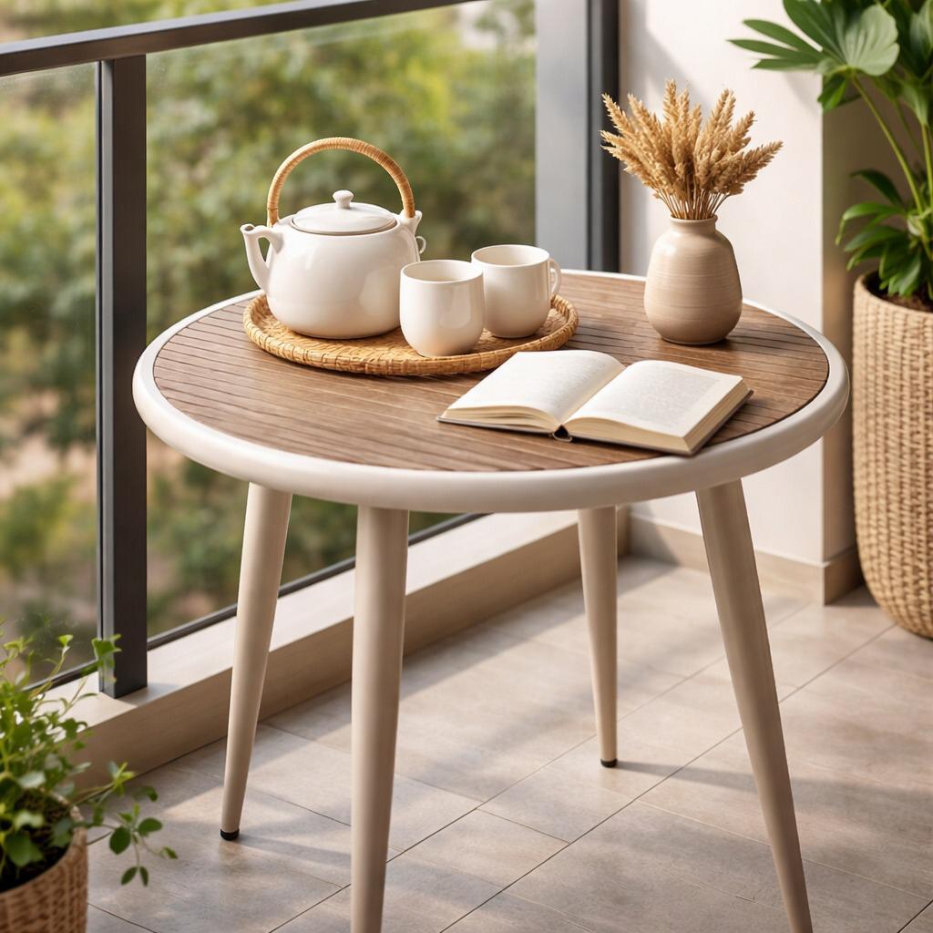 طاولة قهوة دائرية – Modern Table