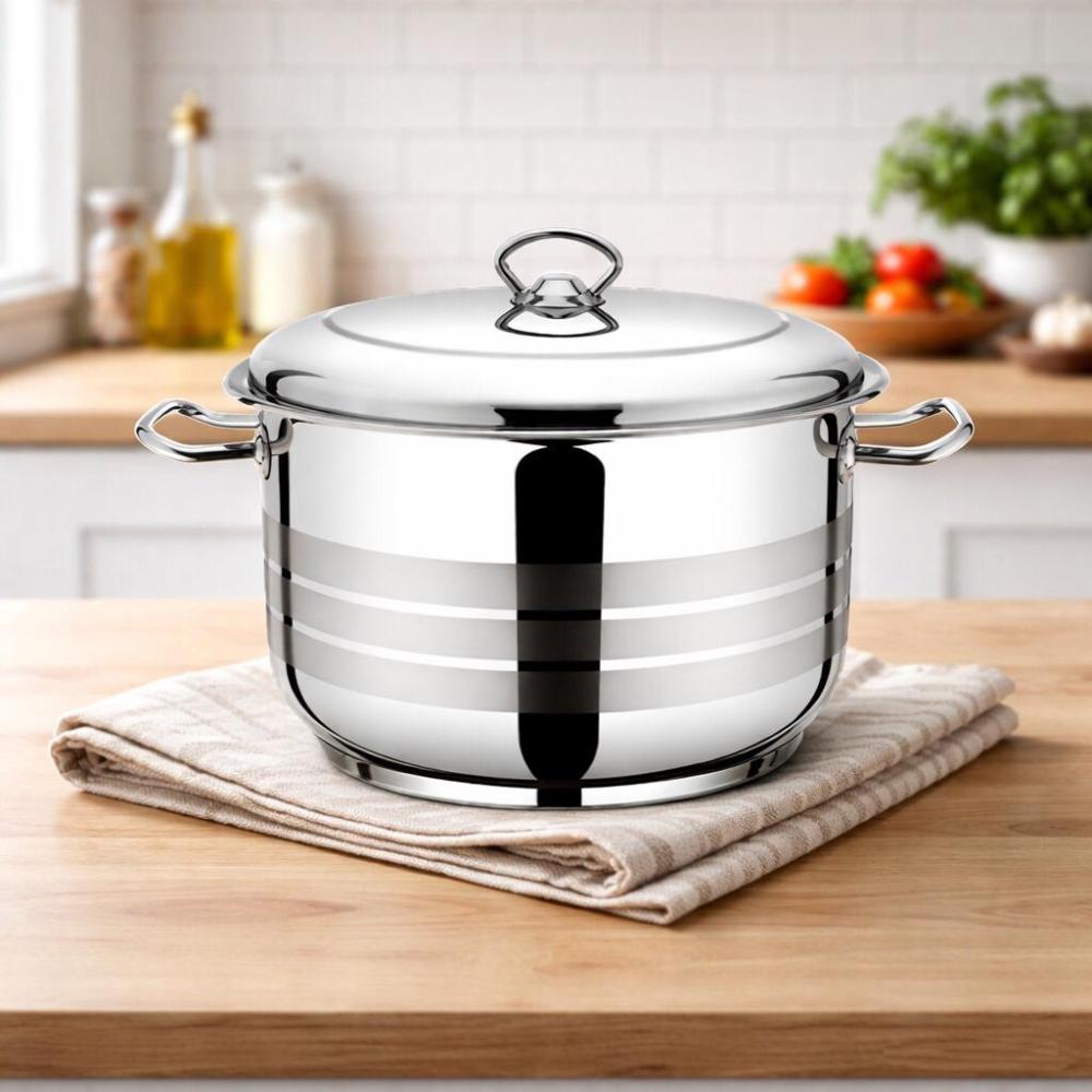 قدر ترست مفرد تركي - ستانلس ستيل - عملي ومتين – Stainless Steel Pot