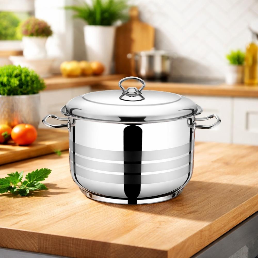 قدر ترست مفرد تركي - ستانلس ستيل - عملي ومتين – Stainless Steel Pot