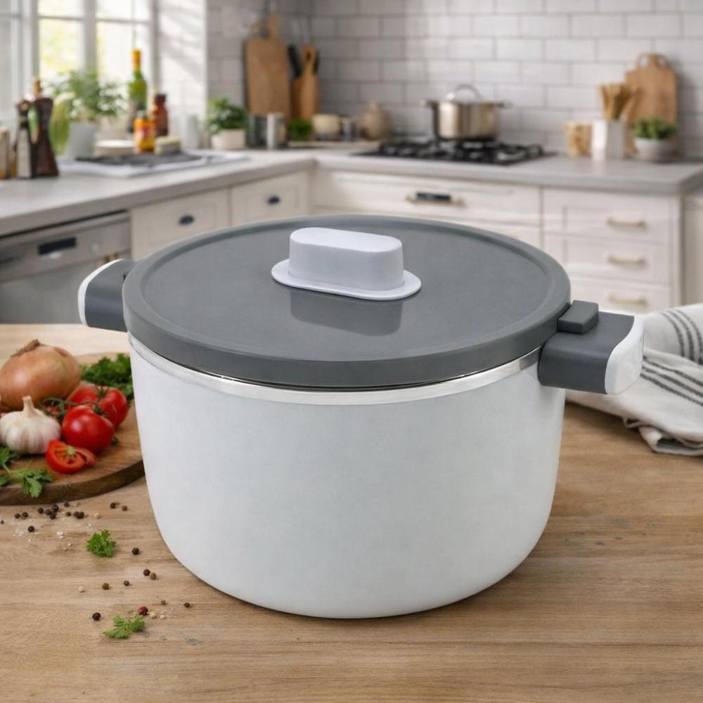 حافظة طعام تيلندي 5.5 لتر - متعددة الاستخدامات – Indian Stainless Food
