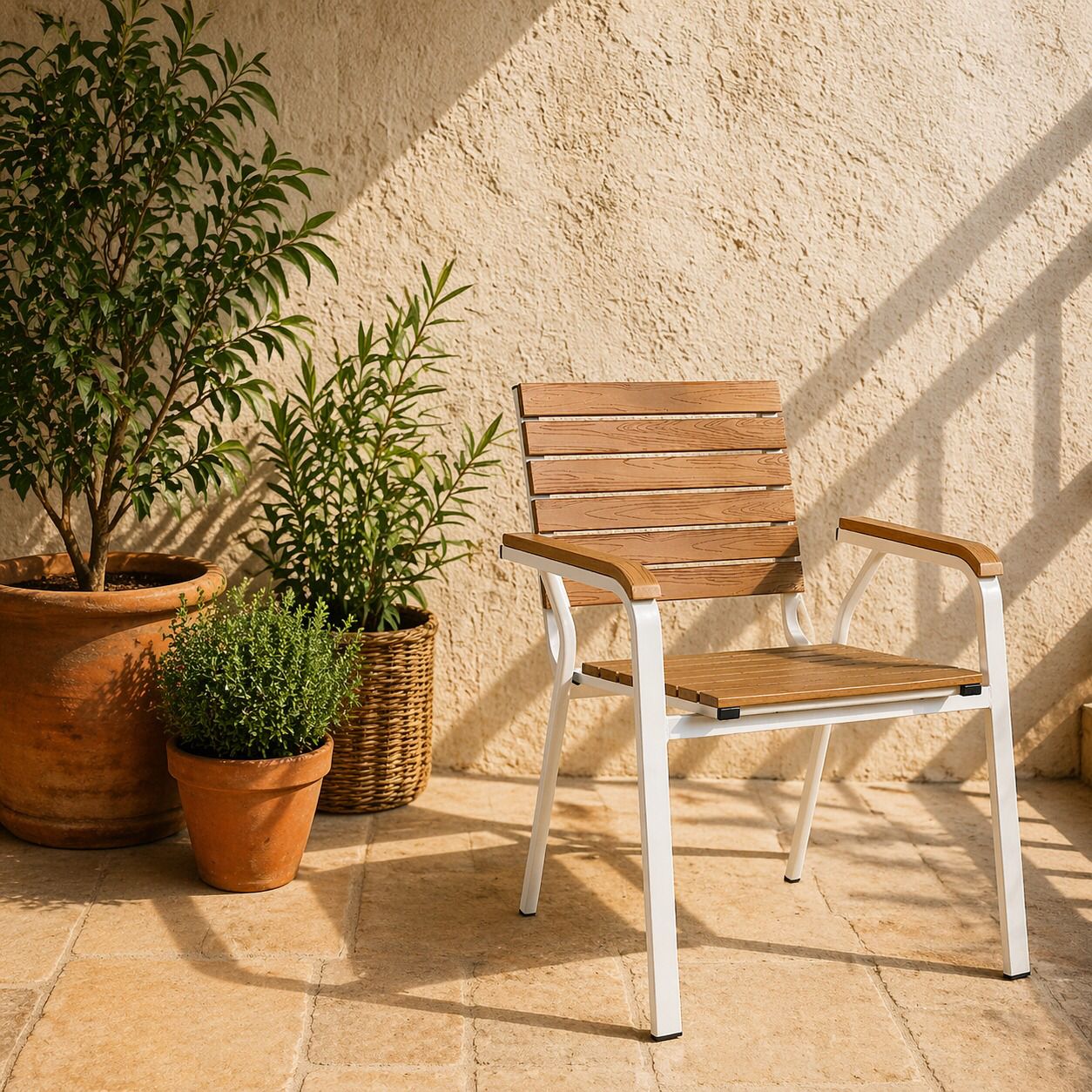 كرسي خارجي - رمادي فاتح – Outdoor Chair - Grey