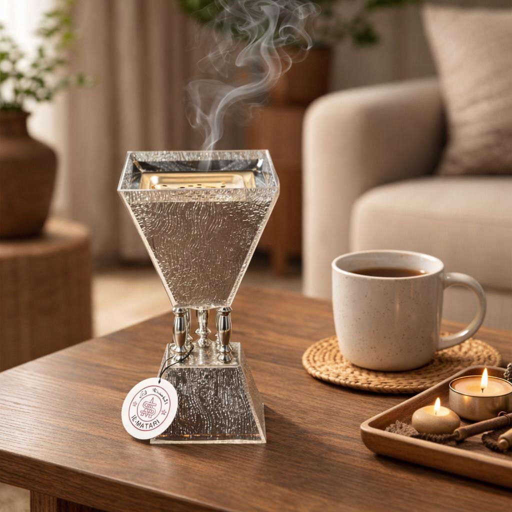 مبخرة عصرية بتصميم هندسي أنيق – Luxury Incense Burner