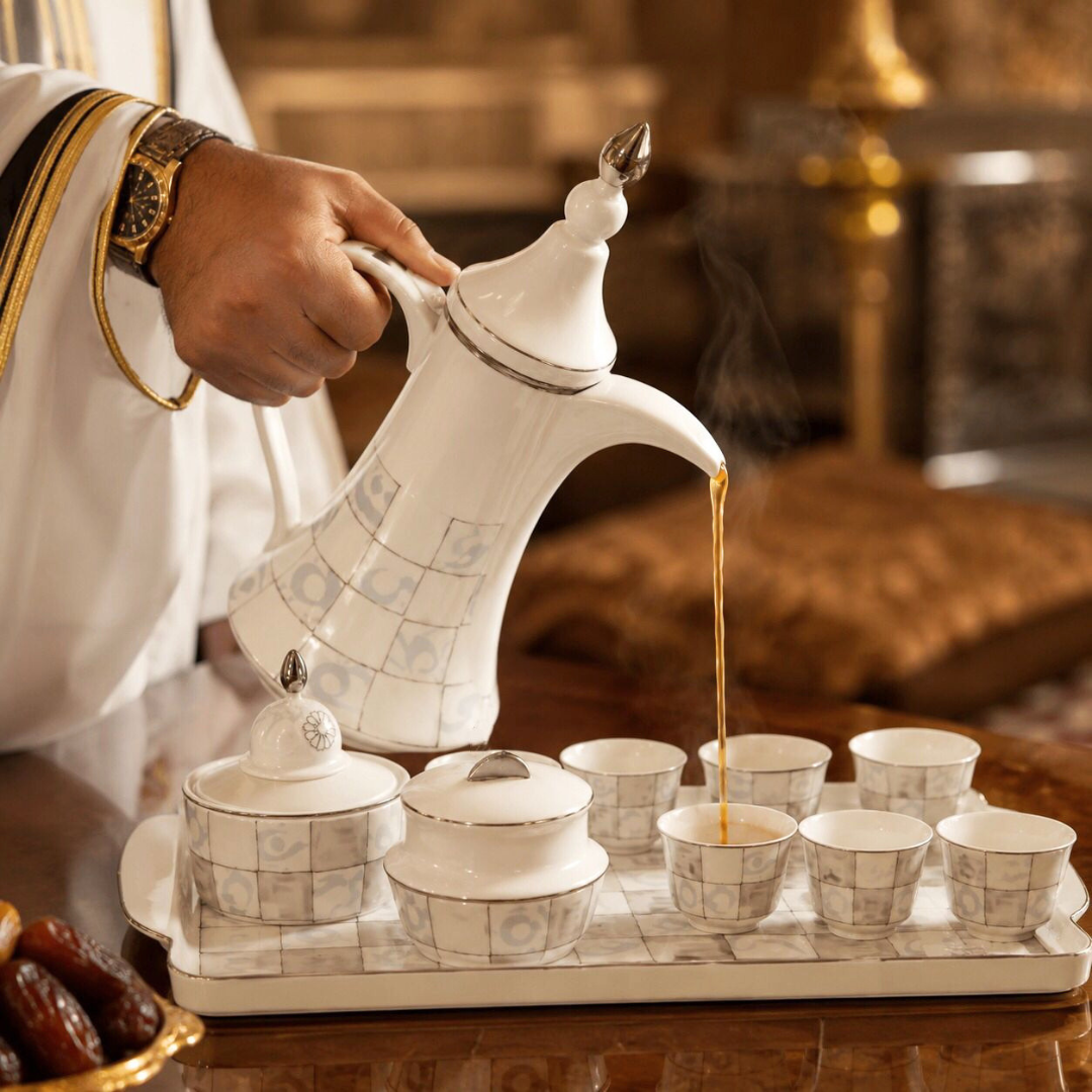 طقم العيد المتكامل للضيافة العربية 10 قطع – Complete Eid Arabic Hospit