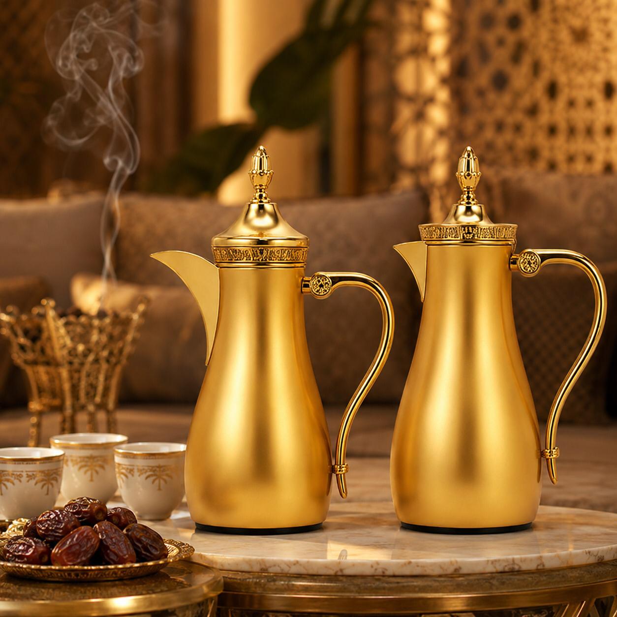 ترامس ضيافة فاخرة للعيد – 1 لتر | لافيرا هوم – – Luxury Eid Hospitalit