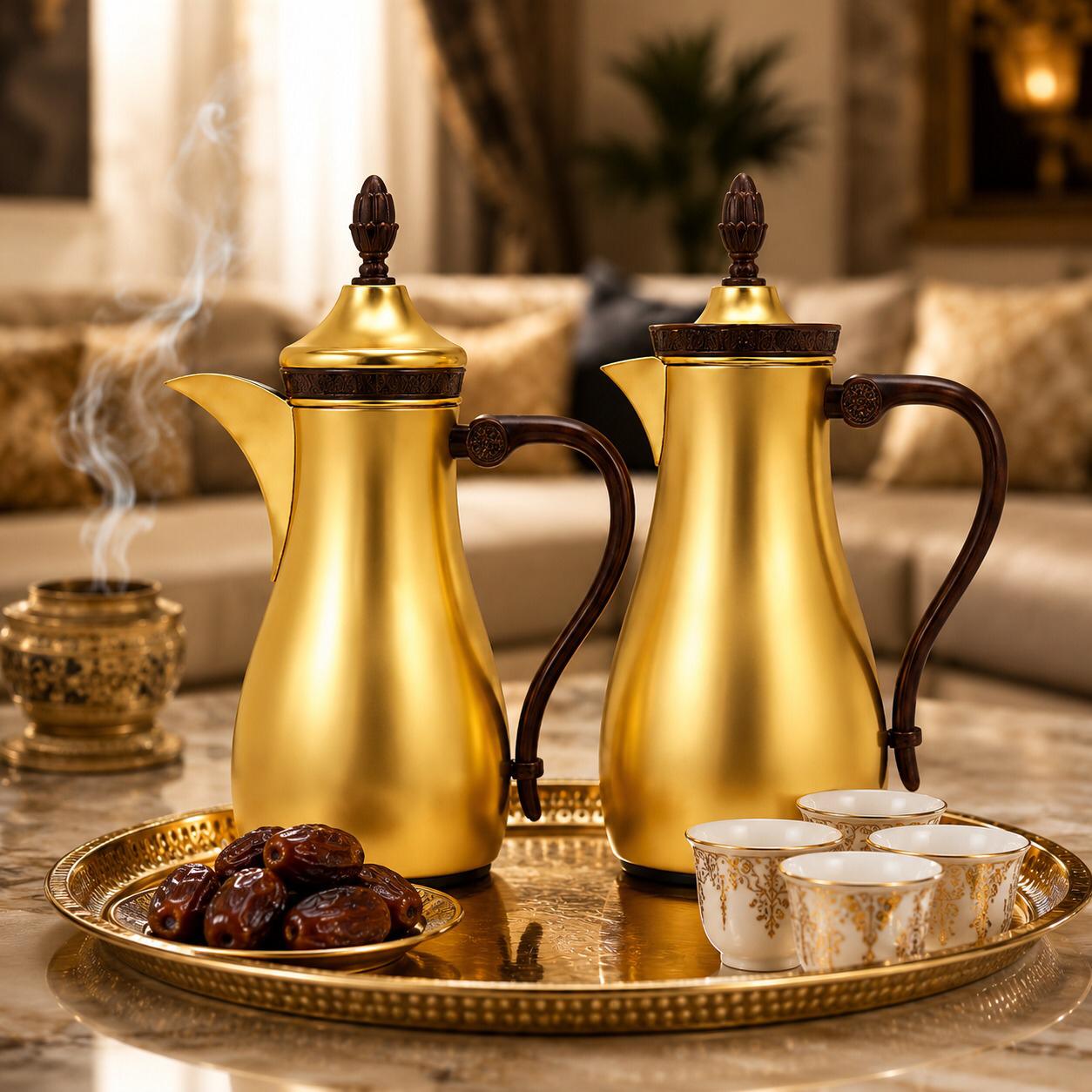 ترامس ضيافة فاخرة للعيد – 1 لتر | لافيرا هوم – – Luxury Eid Hospitalit
