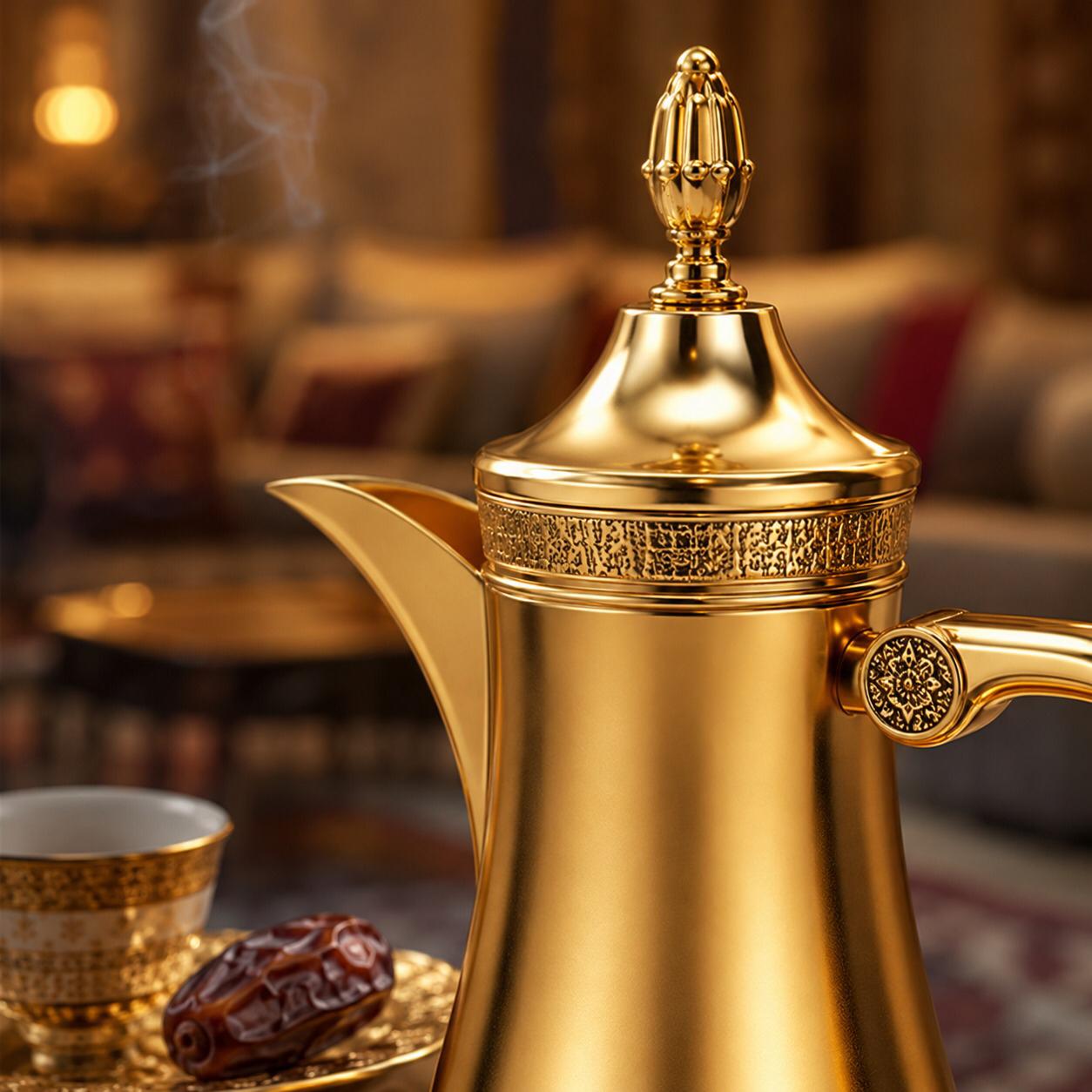 ترامس ضيافة فاخرة للعيد – 1 لتر | لافيرا هوم – – Luxury Eid Hospitalit