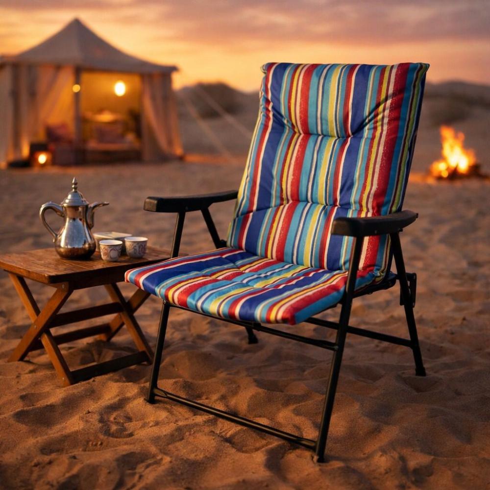 كرسي خارجي عملي للحدائق والرحلات - الوان عصرية – Outdoor Chair