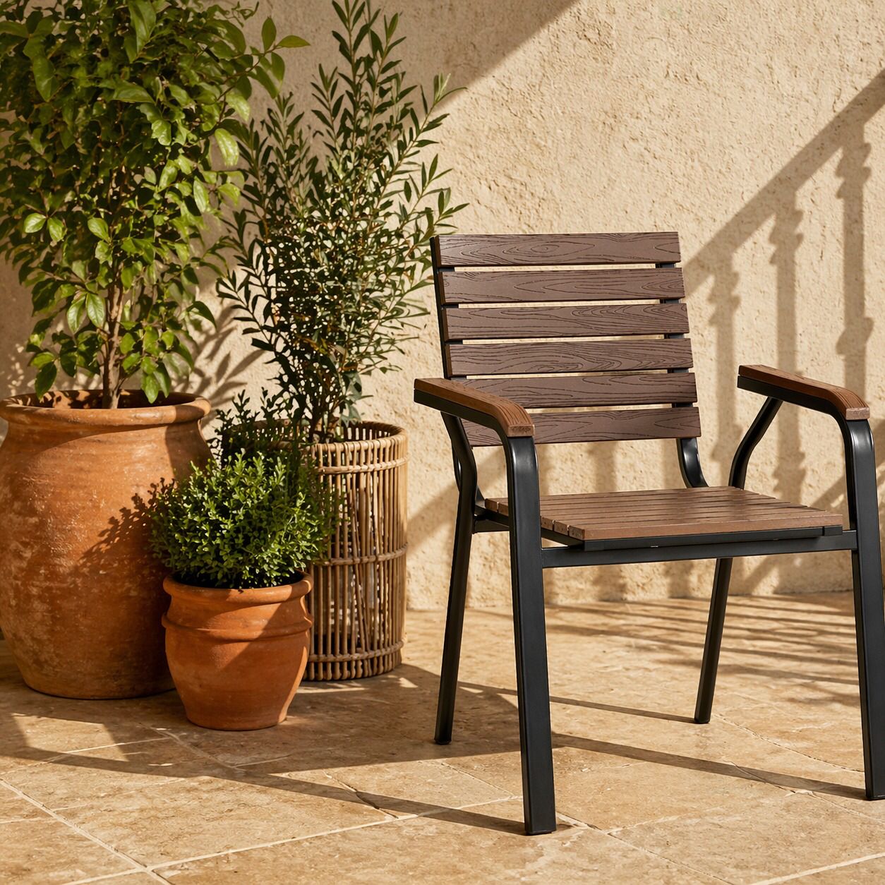 كرسي خارجي - رمادي فاتح – Outdoor Chair - Grey
