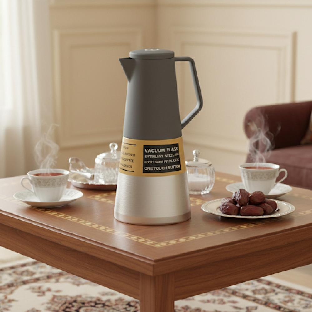ترمس شاي وقهوة ستيل من الداخل والخارج - مميز وأنيق – Tea & Coffee Ther