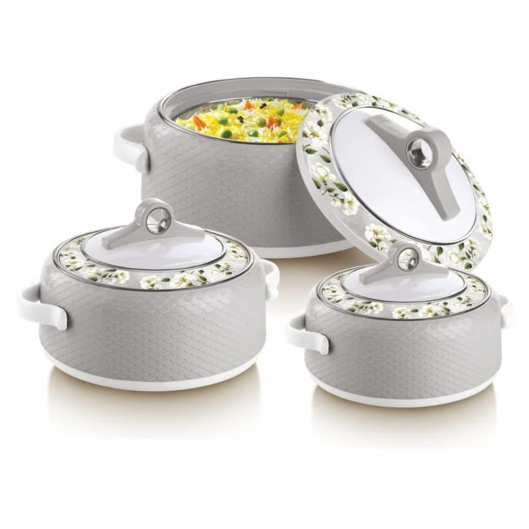 حافظات نياسا الكبير 3 قطع 2500/3500/5000 مل – Nyasa Large Food Warmers