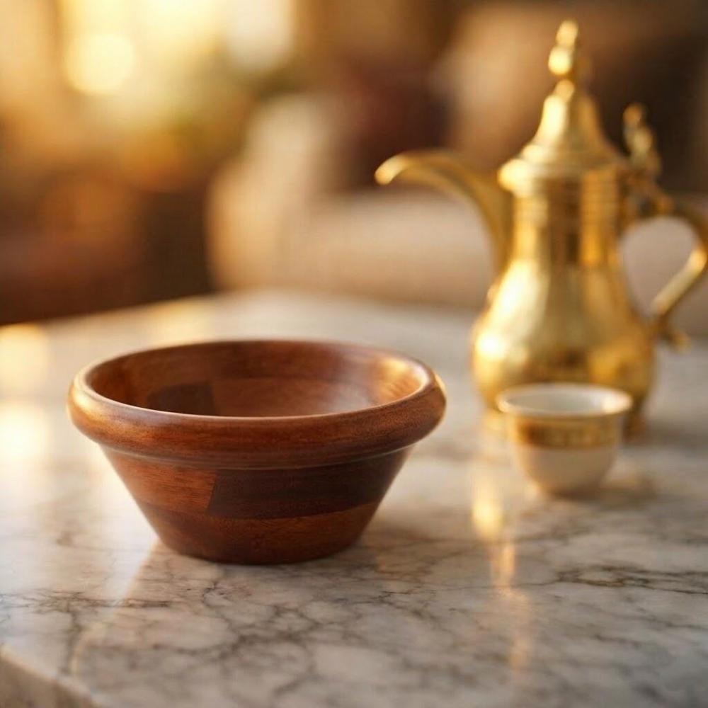قدح خشب فيتنامي مفرد - أحجام مختلفة - عالي الجودة – Vietnamese Wooden 