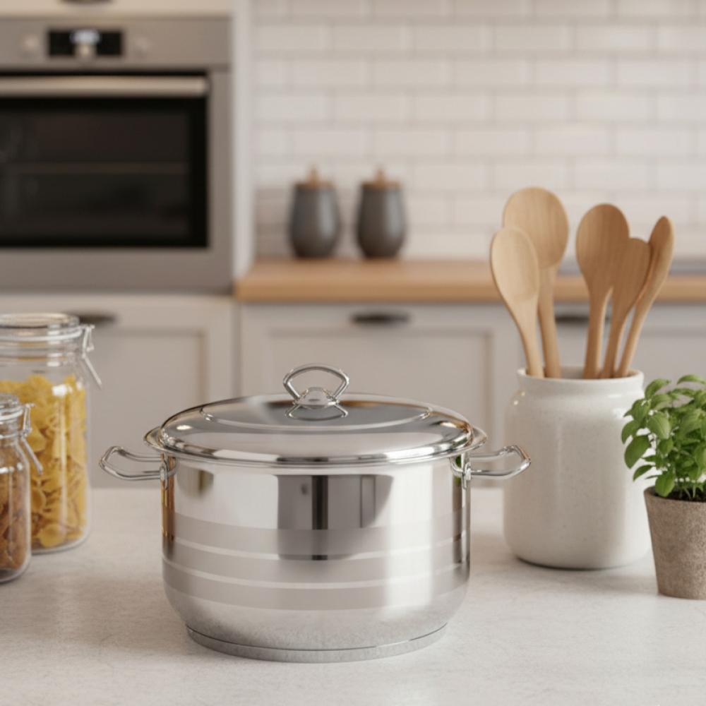 قدر ترست مفرد تركي - ستانلس ستيل - عملي ومتين – Stainless Steel Pot