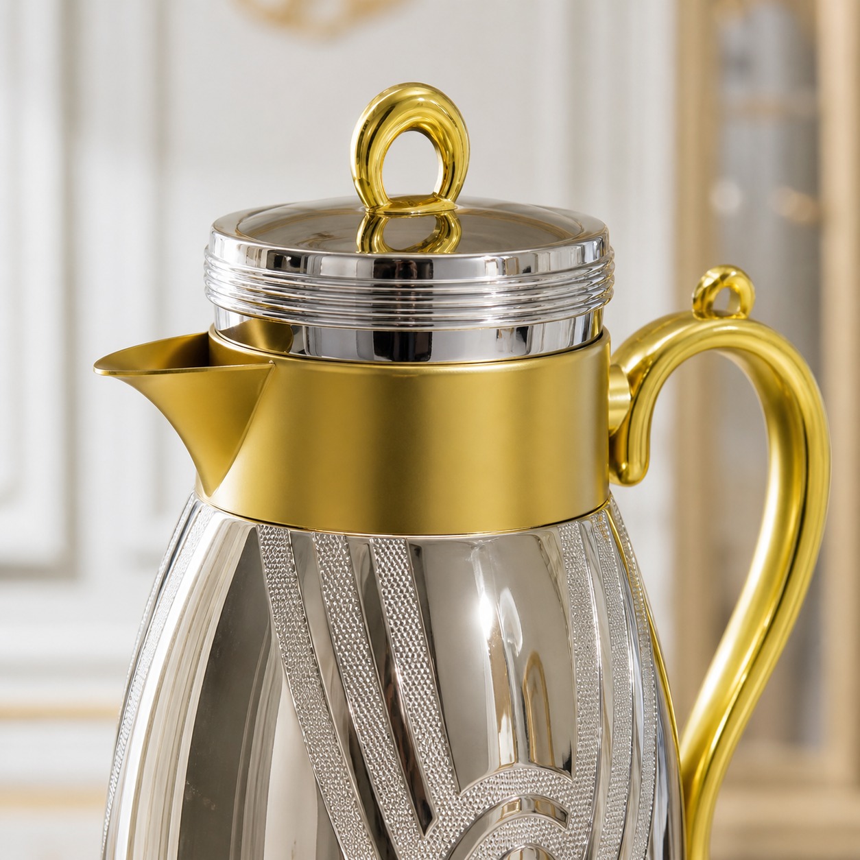 طقم ترامس شاي وقهوة فاخر | لافيرا هوم – Luxury Tea & Coffee Thermos Se