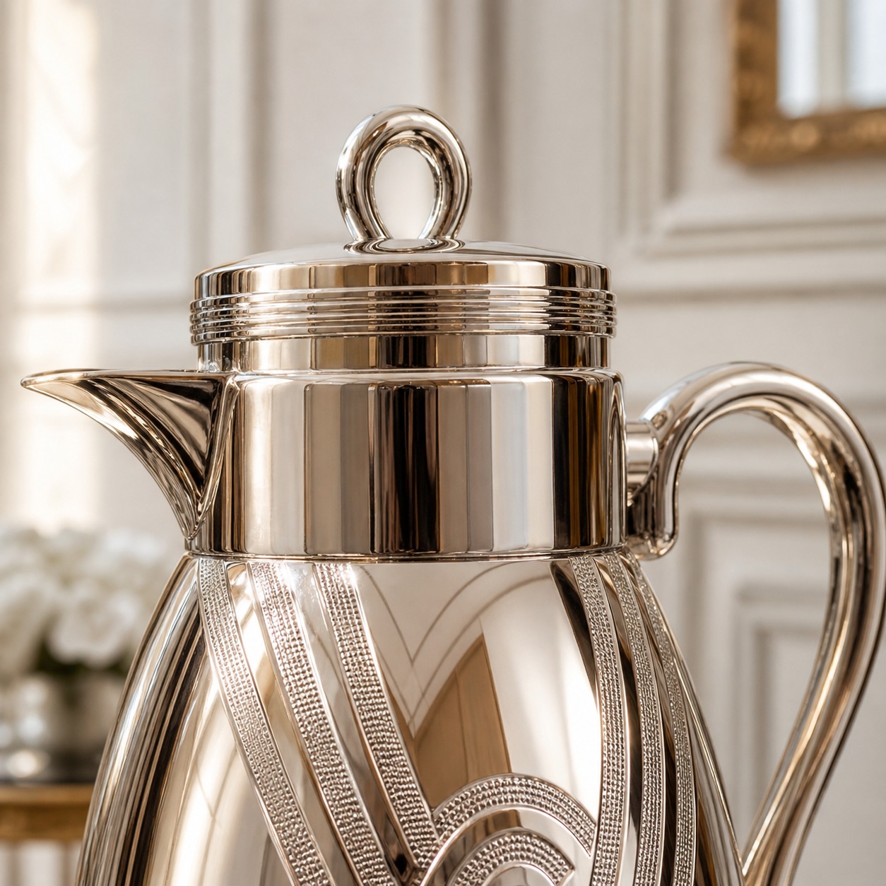 طقم ترامس شاي وقهوة فاخر | لافيرا هوم – – Luxury Tea & Coffee Thermos 