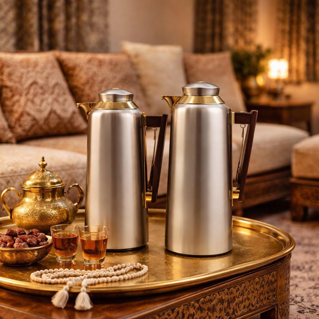 طقم ترامس العيد الفاخرة – – Luxury Eid Thermos Set