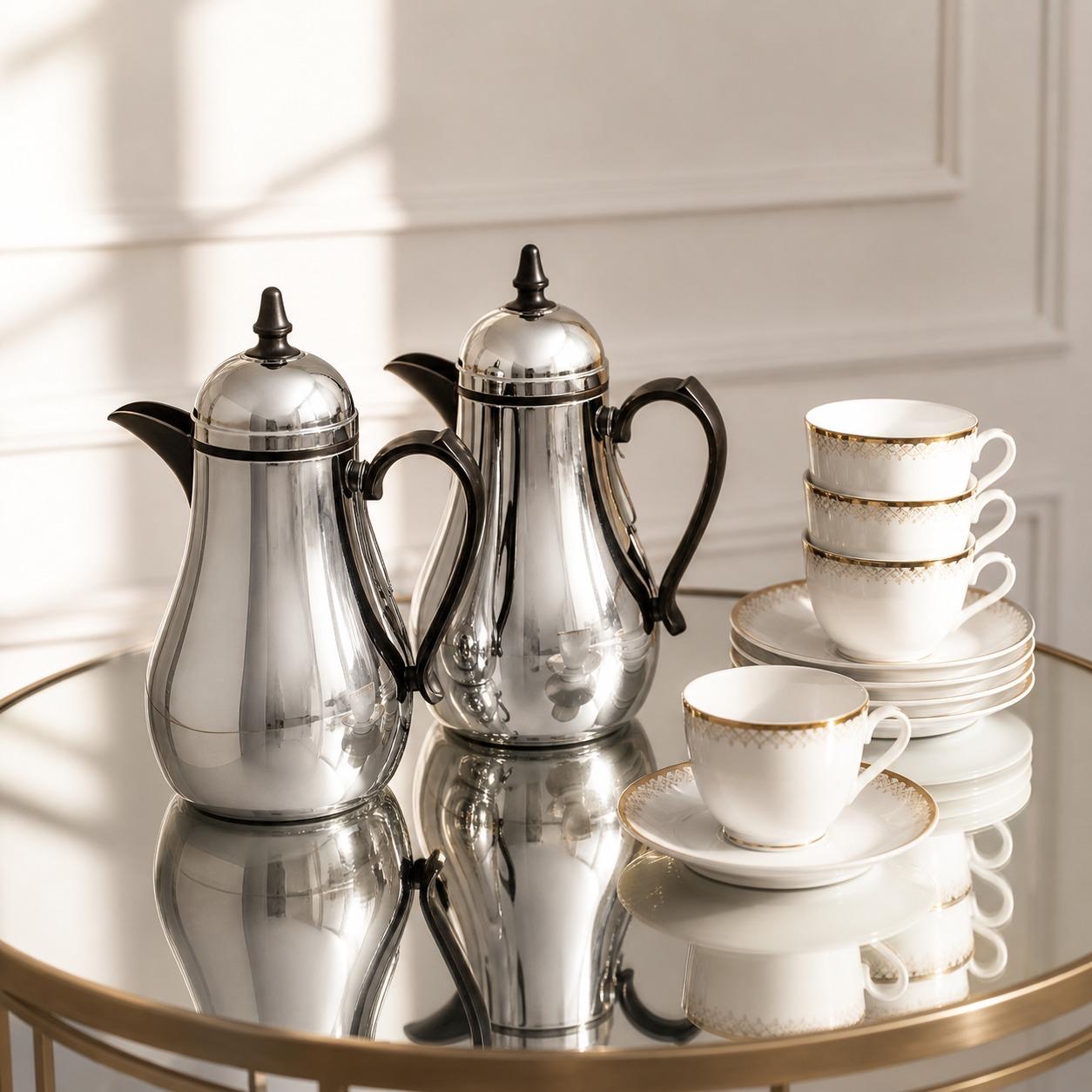 طقم ترامس للقهوة والشاي – Tea & Coffee Thermos Set