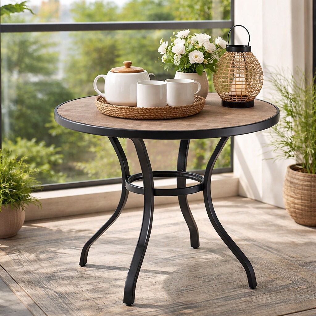 طاولـة طعام أو كافيه – Dining & Café Table