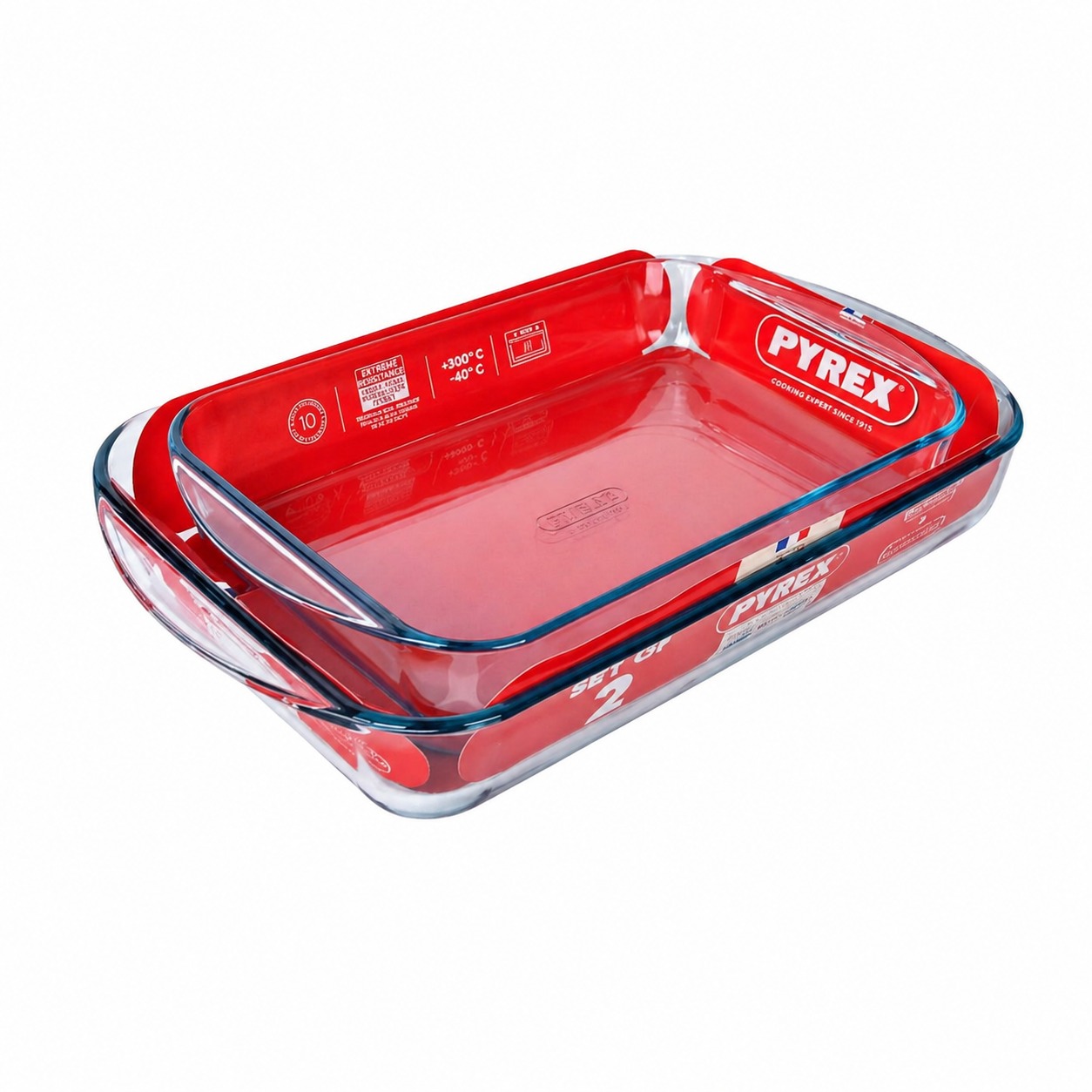 طقم صواني فرن زجاجية – Luxury Serving Tray