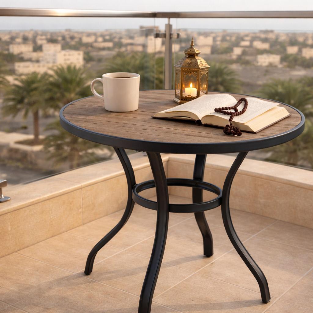 كافية (قهوة) دائرية – Round Café Coffee Table