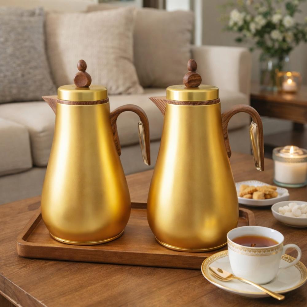 طقم ترامس شاي وقهوة - ستانلس - تفاصيل اكثر من رائعة – Tea & Coffee The