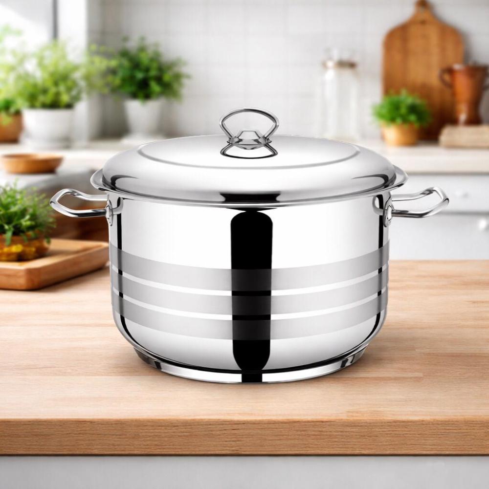 قدر ترست مفرد تركي - ستانلس ستيل - عملي ومتين – Stainless Steel Pot