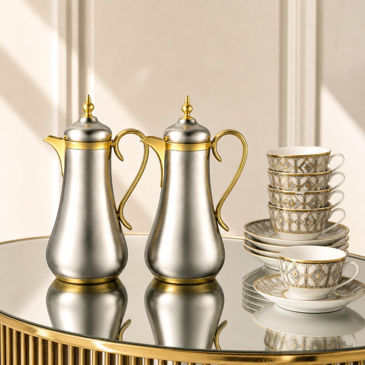 طقم ترامس فاخر – أناقة تليق بضيافتك من متجر لافيرا – Tea & Coffee Ther