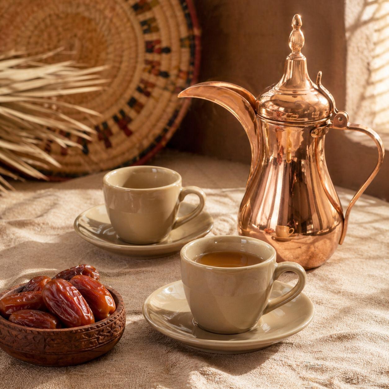 طقم أكواب قهوة سيراميك أنيق 80 مل مخصص لستة أشخاص، يتميز – Porcelain C