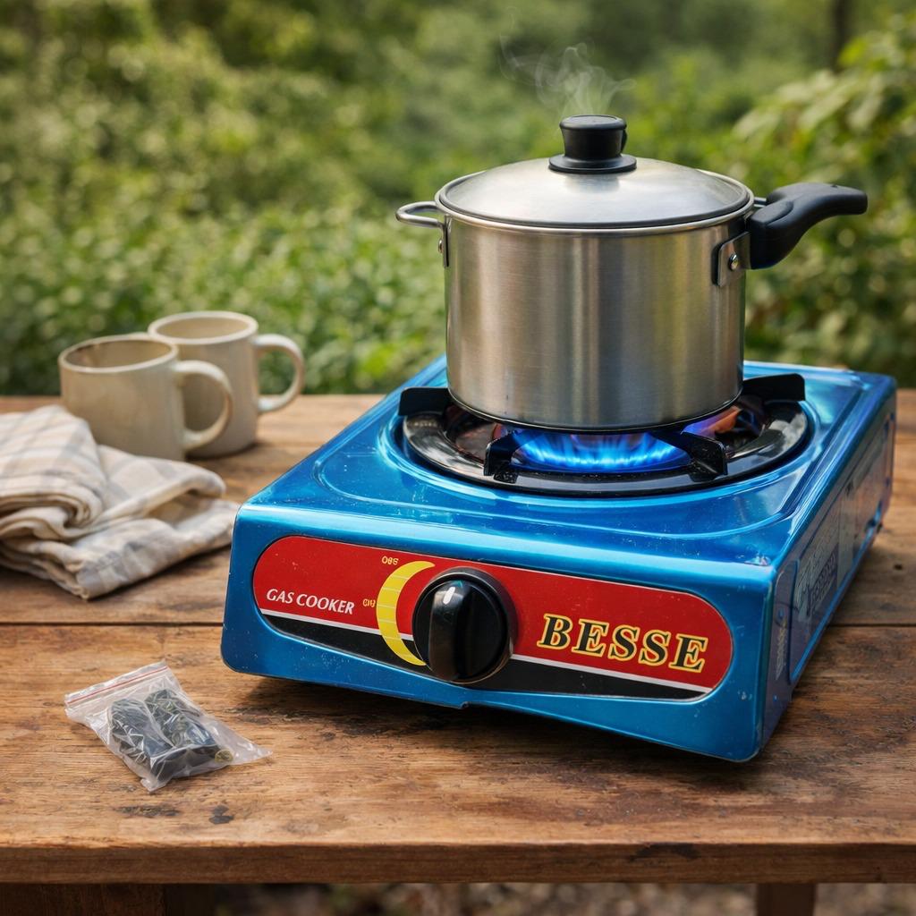 موقد غاز محمول (عين واحدة) من علامة BESSE – BESSE Single Burner Portab
