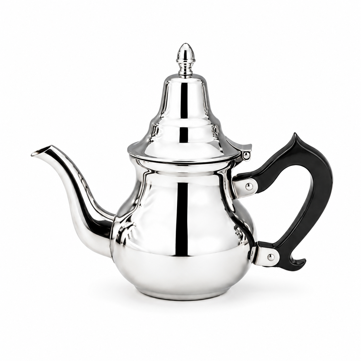 طقم أباريق شاي ستانلس ستيل 3 قطع – 0.6 | 0.8 | 1.0 لتر – Luxury Stainl