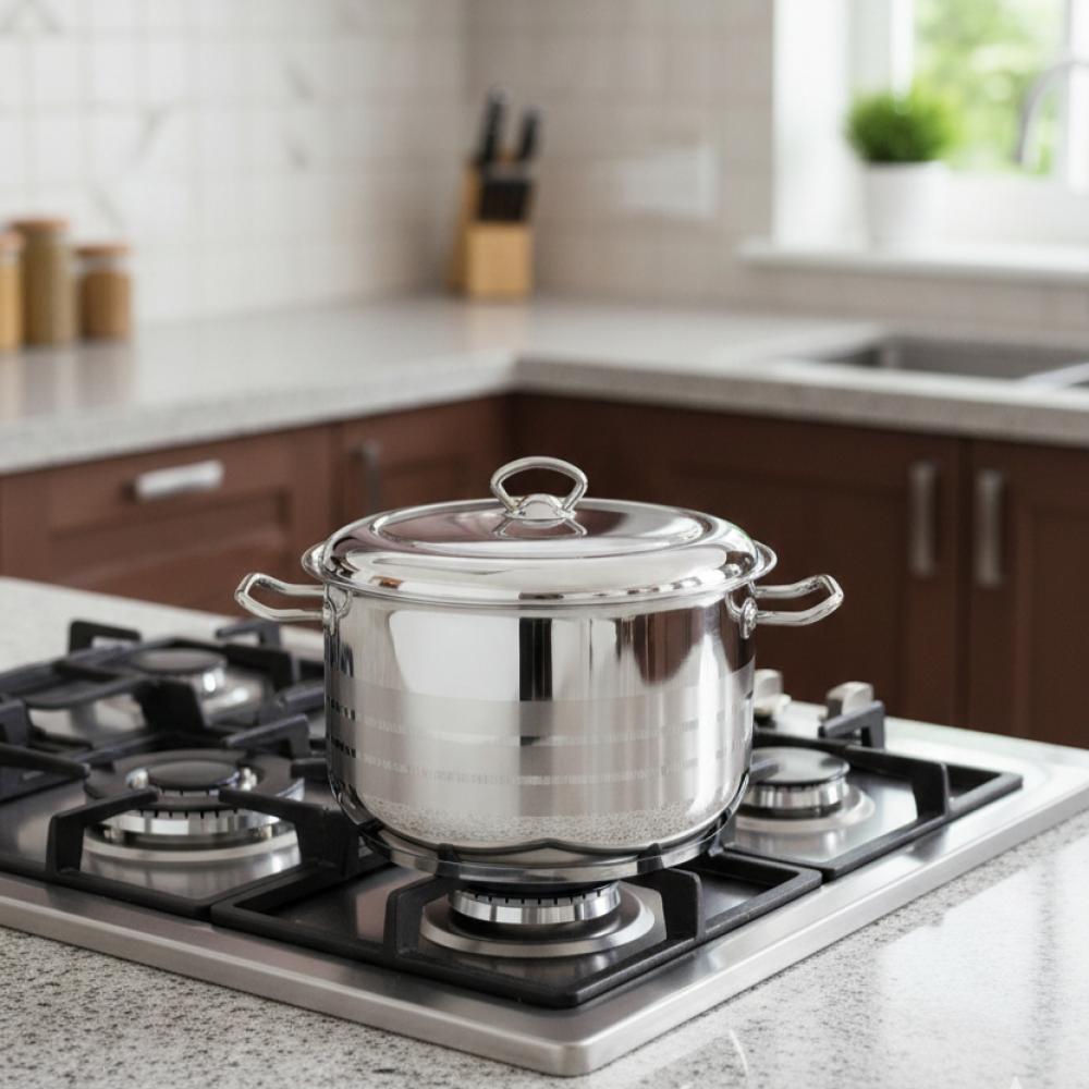 قدر ترست مفرد تركي - ستانلس ستيل - عملي ومتين – Stainless Steel Pot