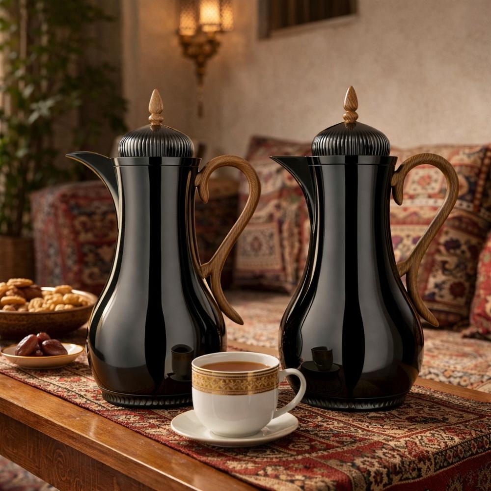 ترمس شاي وقهوة ستانلس - 1 لتر - تفاصيل راقية وفخمة – Tea & Coffee Ther