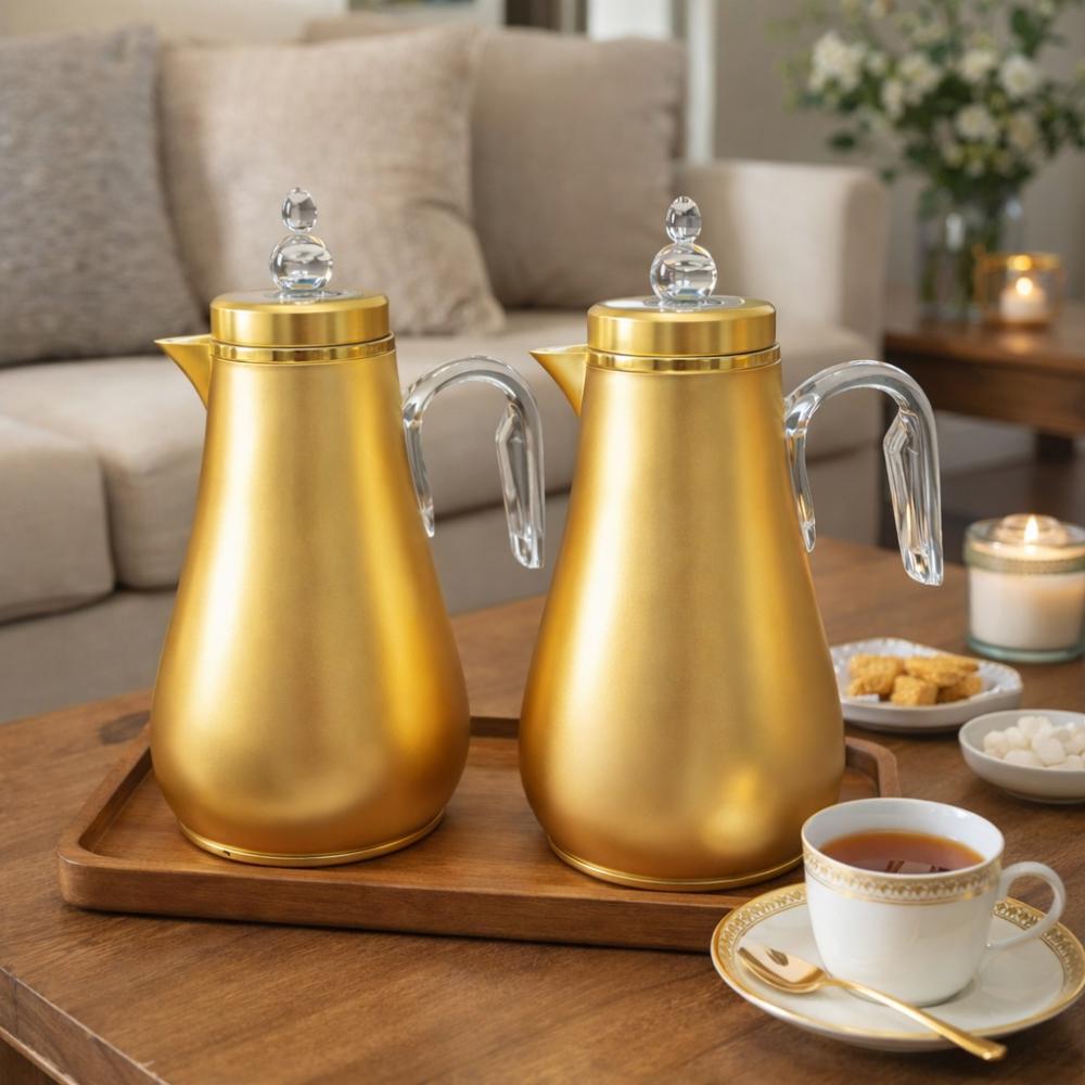 طقم ترامس شاي وقهوة - ستانلس - تفاصيل اكثر من رائعة – Tea & Coffee The