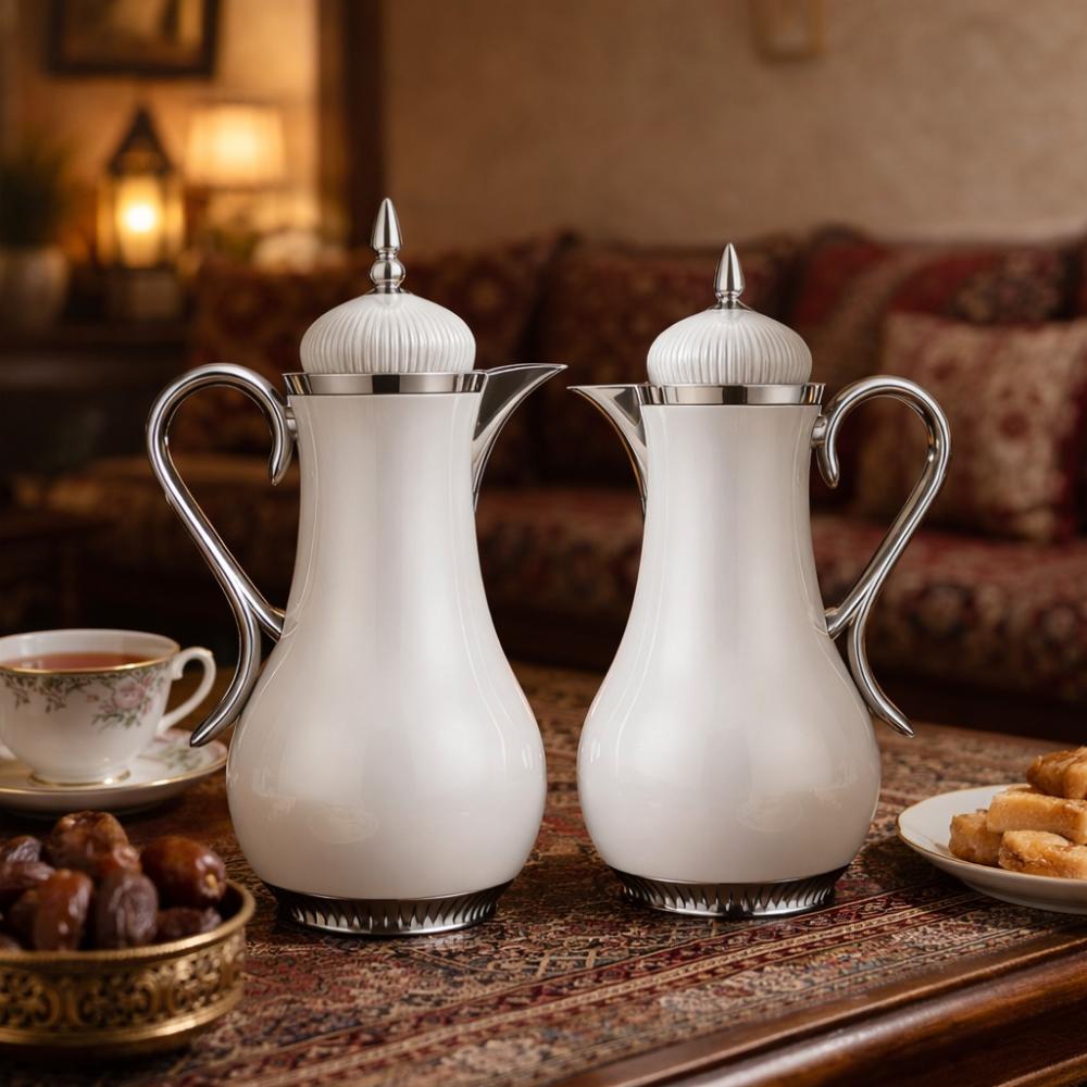 ترمس شاي وقهوة ستانلس - 1 لتر - تفاصيل راقية وفخمة – Tea & Coffee Ther