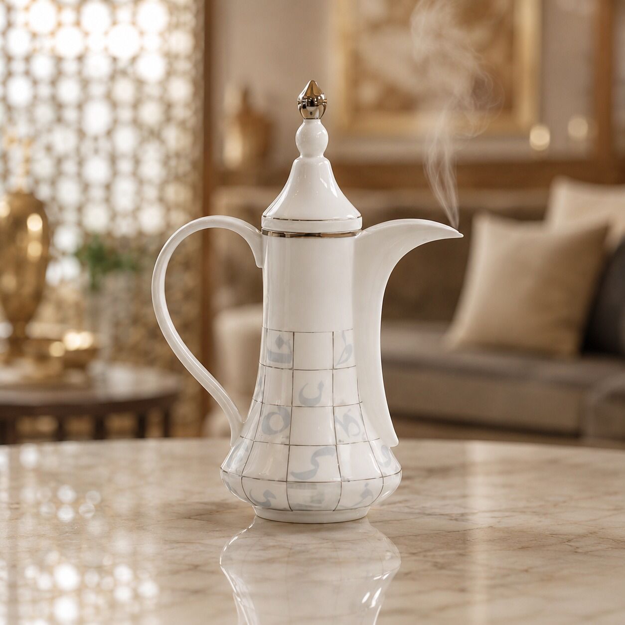 طقم العيد المتكامل للضيافة العربية 10 قطع – Complete Eid Arabic Hospit