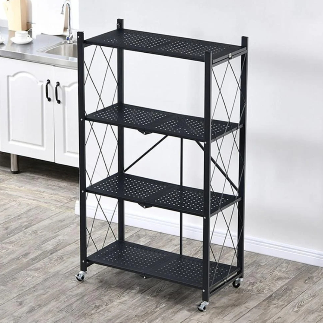 منضم   4  أدوار قابل للطي – تصميم عملي وأنيق للمساحات العصرية – 4-Tier