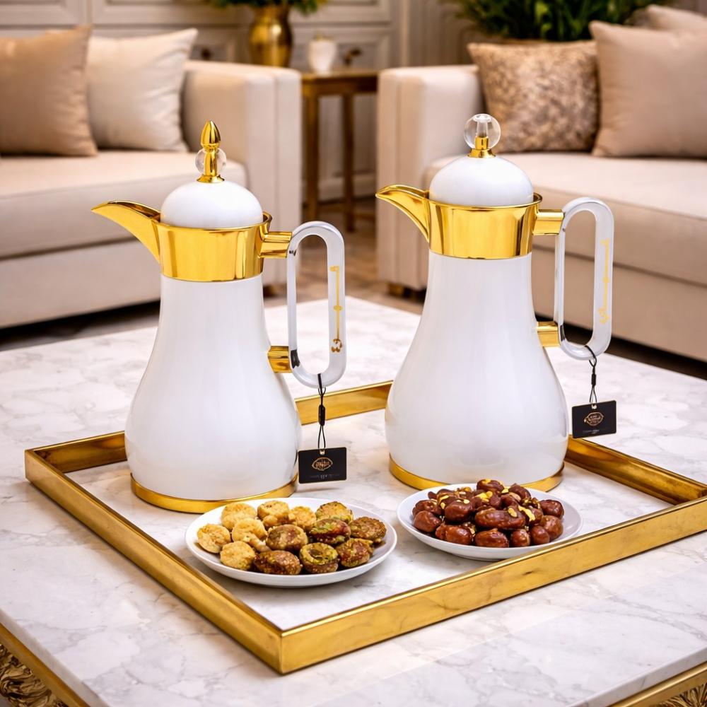 طقم ترامس شاي و قهوة 2 قطعة - تصميم يكمل الضيافة – Tea & Coffee Thermo