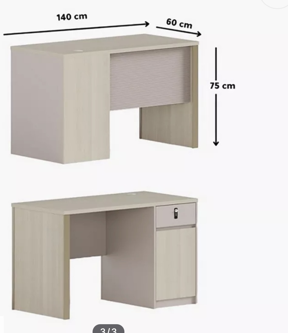 مكتب عمل • الأبعاد (المقاس): 140 سم (طول) × 60 سم (عرض) – Modern Woode