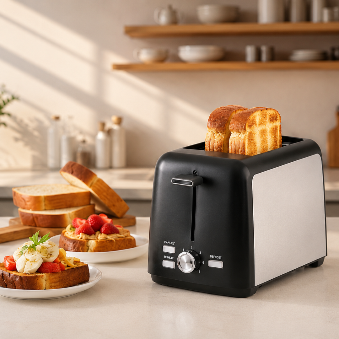 سخان توست جانو - 2 شريحة | 800 واط – Jano 2-Slice Toaster – 800W