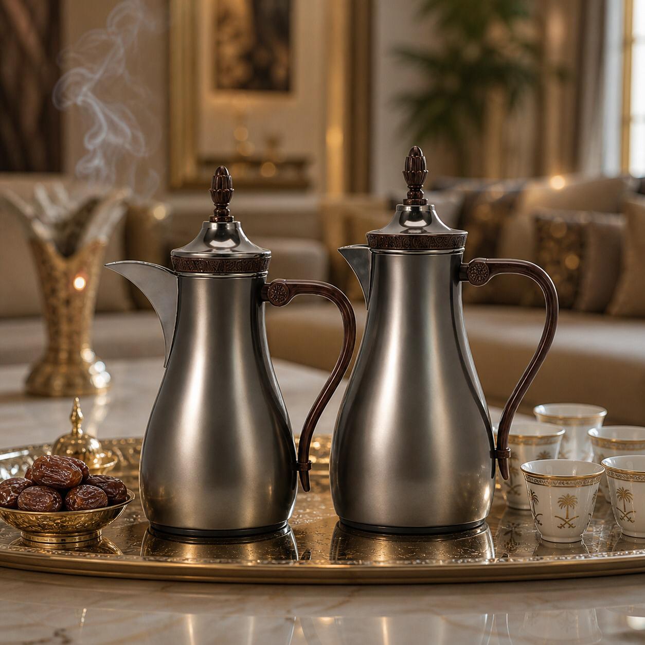ترامس ضيافة فاخرة للعيد – 1 لتر | لافيرا هوم – (هـ) – Luxury Eid Hospi