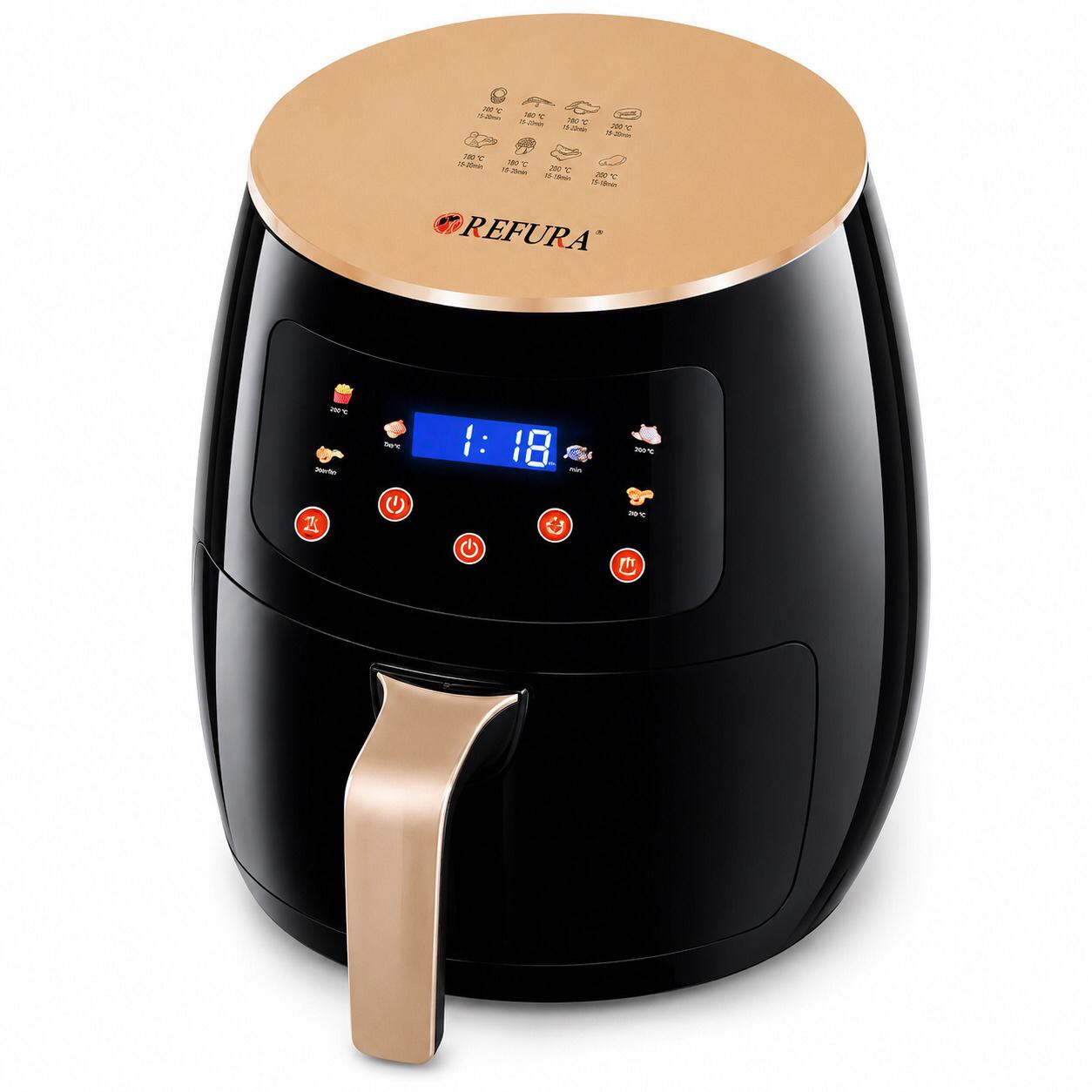 قلاية هوائية ريفورا 6 لتر – 2400 واط: – Revora Air Fryer 6L – 2400W